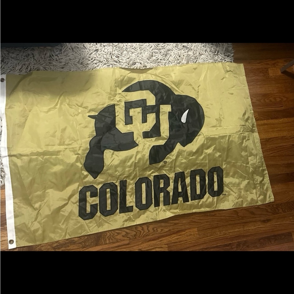 Colorado Buffaloes Gold Flag